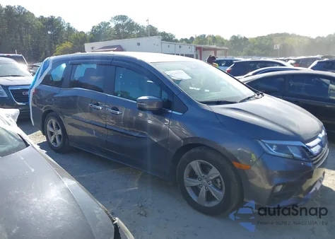 2018 Honda Odyssey Ex-L из США, поврежденный, VIN 5FNRL6H7XJB049924